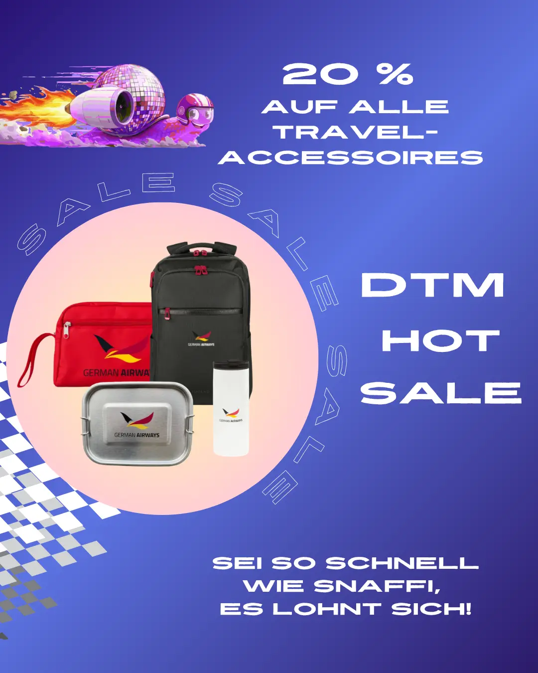 German Airways Logo auf Schlüsselanhänger